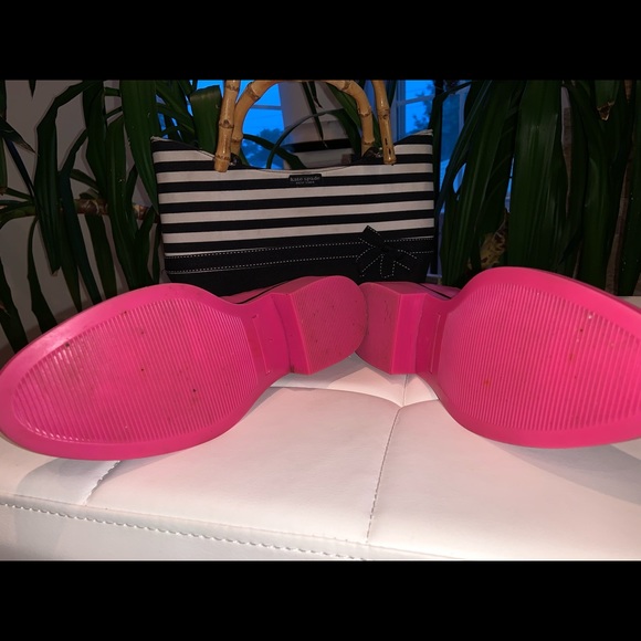 Cute Kate Spade ♠️ rain boot with purse - Picture 5 of 7